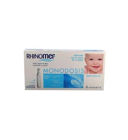 RHINOMER MONODOSIS  20 UNIDADES 5 ML