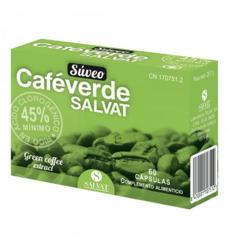 SUVEO CAFE VERDE SALVAT  60 CAPSULAS