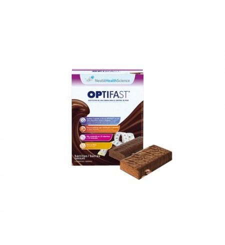 OPTIFAST  6 BARRITAS 70 G SABOR CHOCOLATE